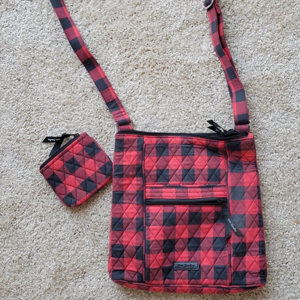 Vera Bradley Buffalo Check Crossbody